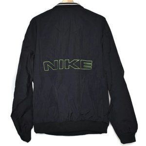 RARE VITAGE Nike Windbreaker Pullover Logo 1/4 Zip Nylon